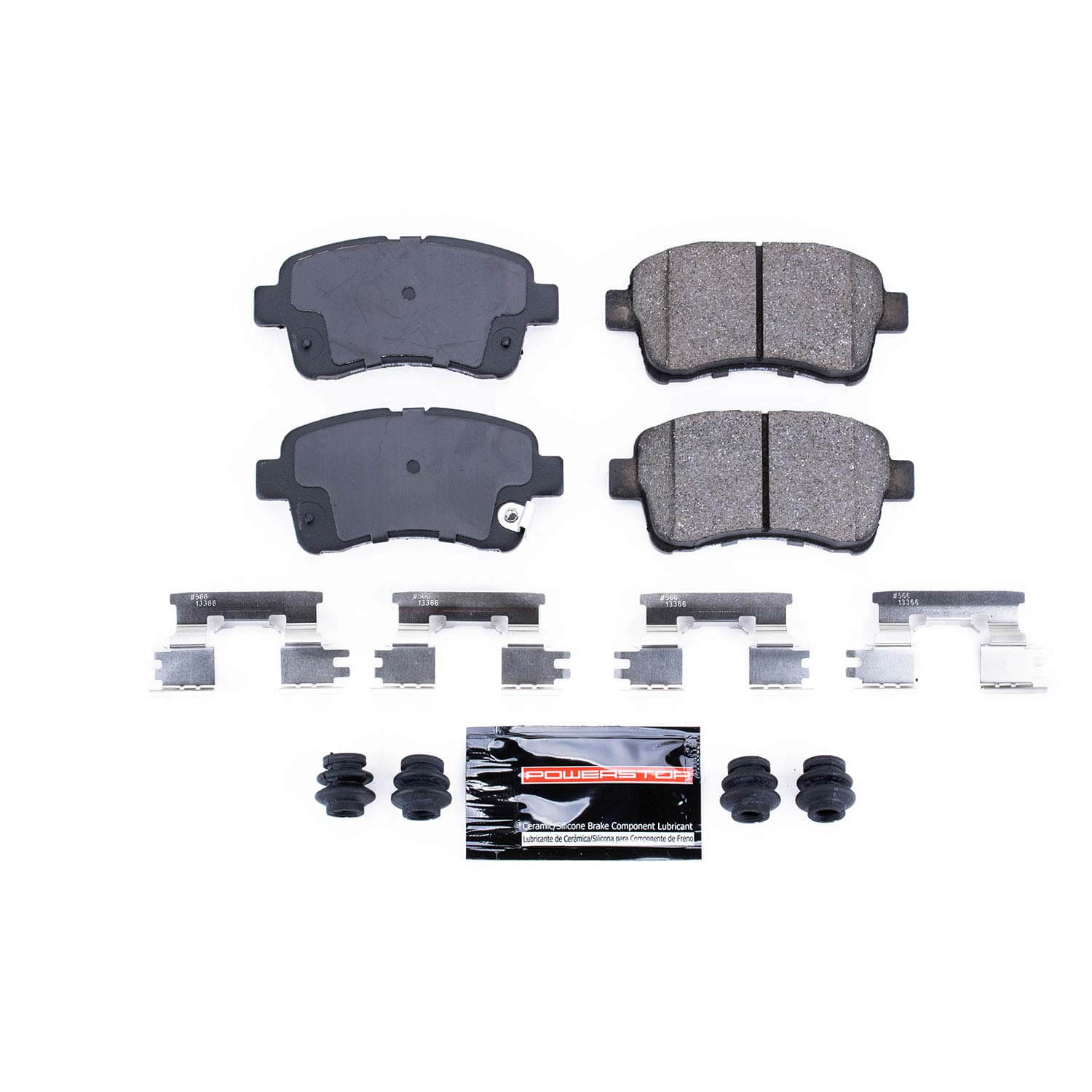 Power Stop Z23-937 Z23 Evolution Sport Carbon-Fiber/Ceramic Front Brake Pads for 2002-2003 Suzuki Aerio GS, S, Sx product image