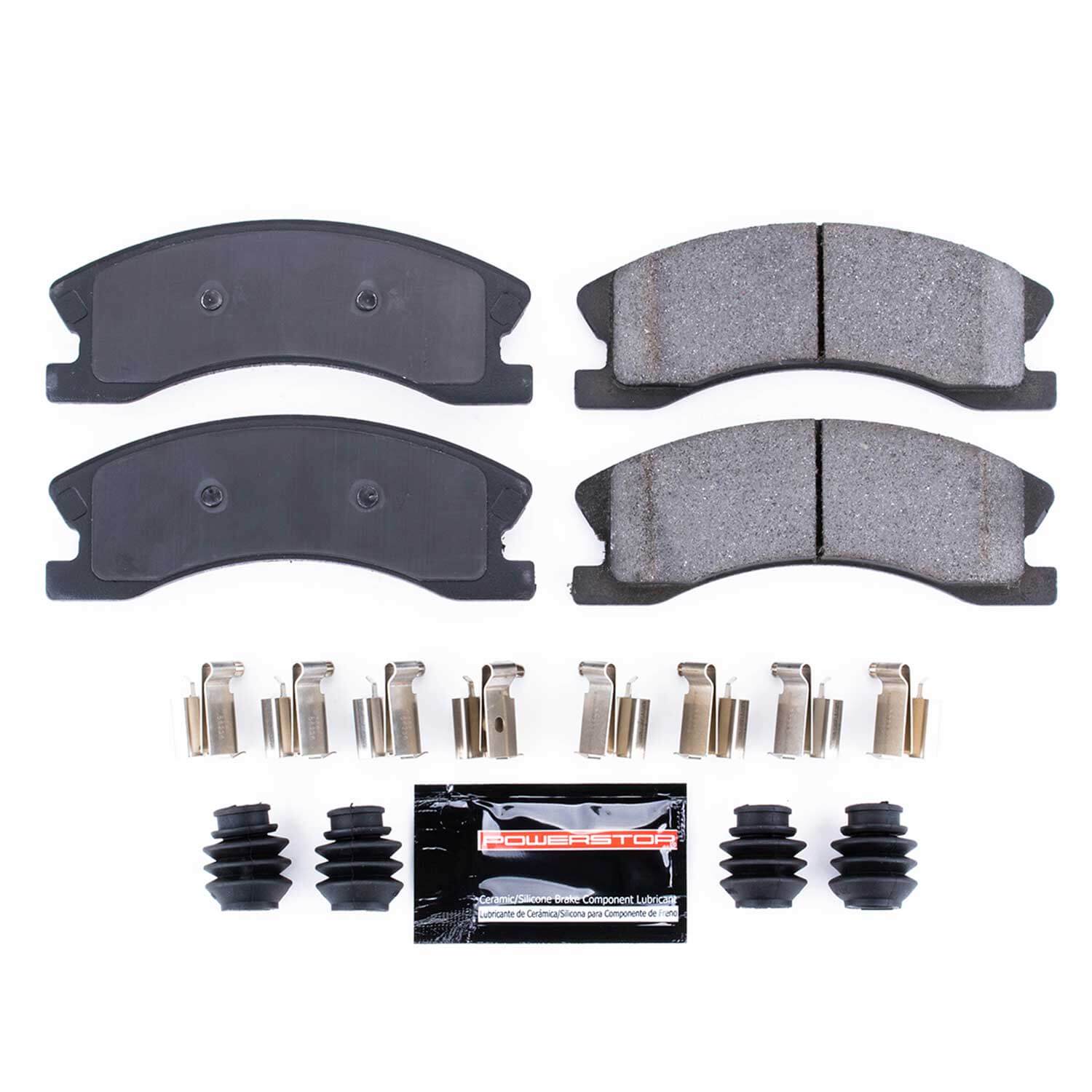 Power Stop Z23-945 - Z23 Evolution Sport Brake Pads With Hardware (Front) vehicle fitment brake part