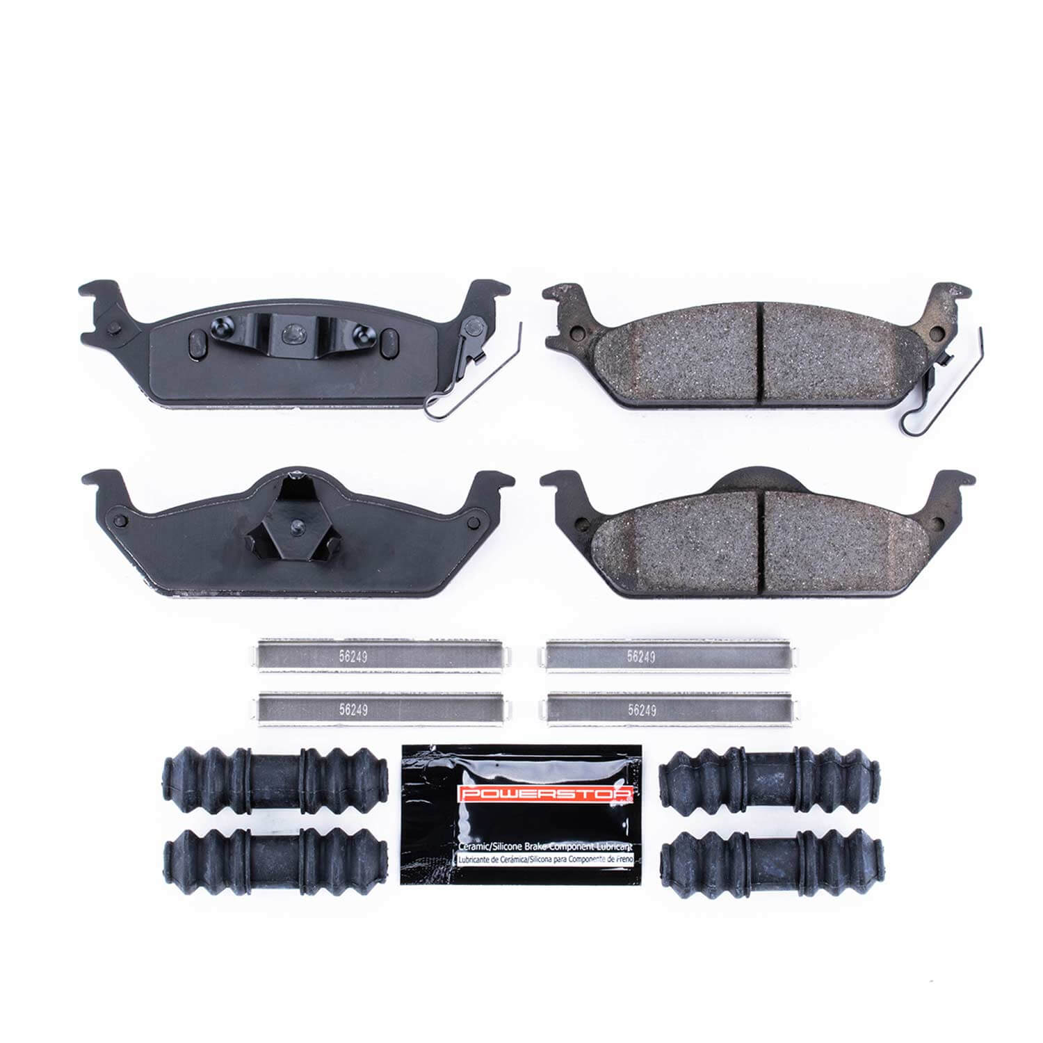 Power Stop Z23-963 - Z23 Evolution Sport Brake Pads With Hardware (Rear) vehicle fitment brake part