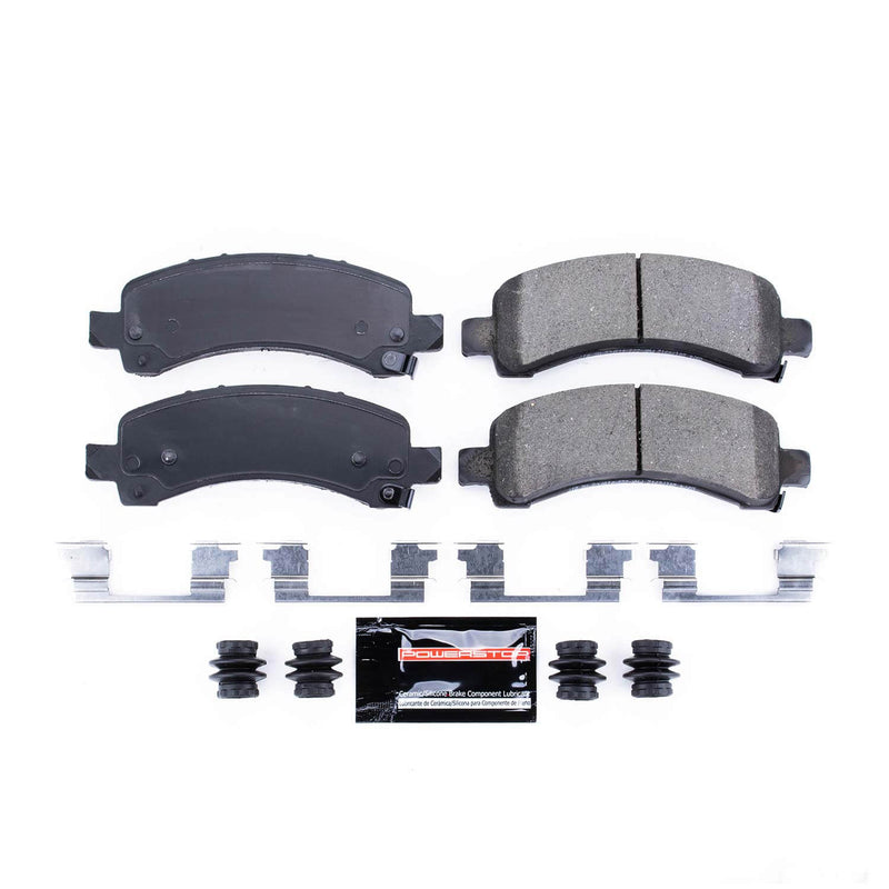 Power Stop Z23-974 - Z23 Evolution Sport Brake Pads With Hardware (Rear) vehicle fitment brake part
