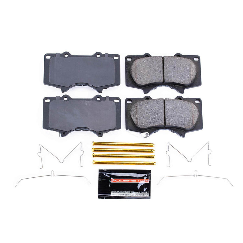 Power Stop Z23-976B Z23 Evolution Sport Performance Carbon Fiber Ceramic Front Brake Pads for 2010-2013 Lexus GX460 Base, Premium product image