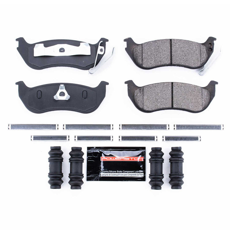 Power Stop Z23-981 - Z23 Evolution Sport Brake Pads With Hardware (Rear) vehicle fitment brake part