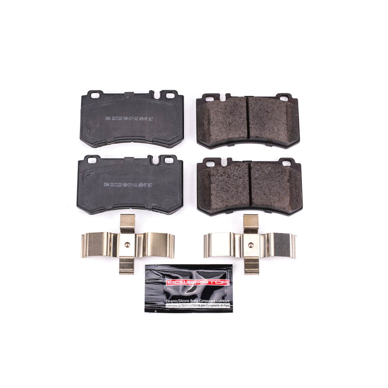 Power Stop Z23-984 Z23 Evolution Sport Carbon-Fiber/Ceramic Rear Brake Pads for 2003-2006 Mercedes-Benz CL55 AMG Base product image