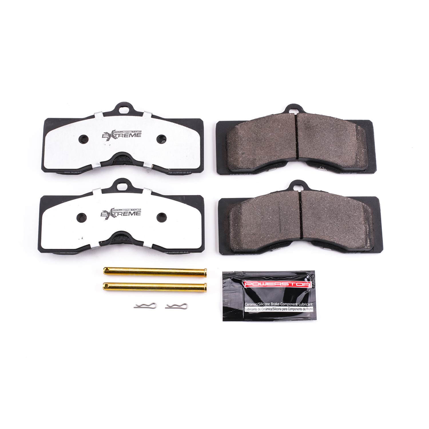 Power Stop Z26-008 - Z26 Extreme Performance Carbon-Ceramic Brake Pads (Rear) vehicle fitment brake part