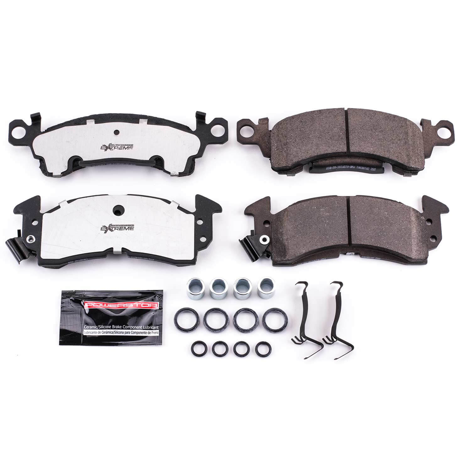 Power Stop Z26-052 - Z26 Extreme Performance Carbon-Ceramic Brake Pads (Front) vehicle fitment brake part