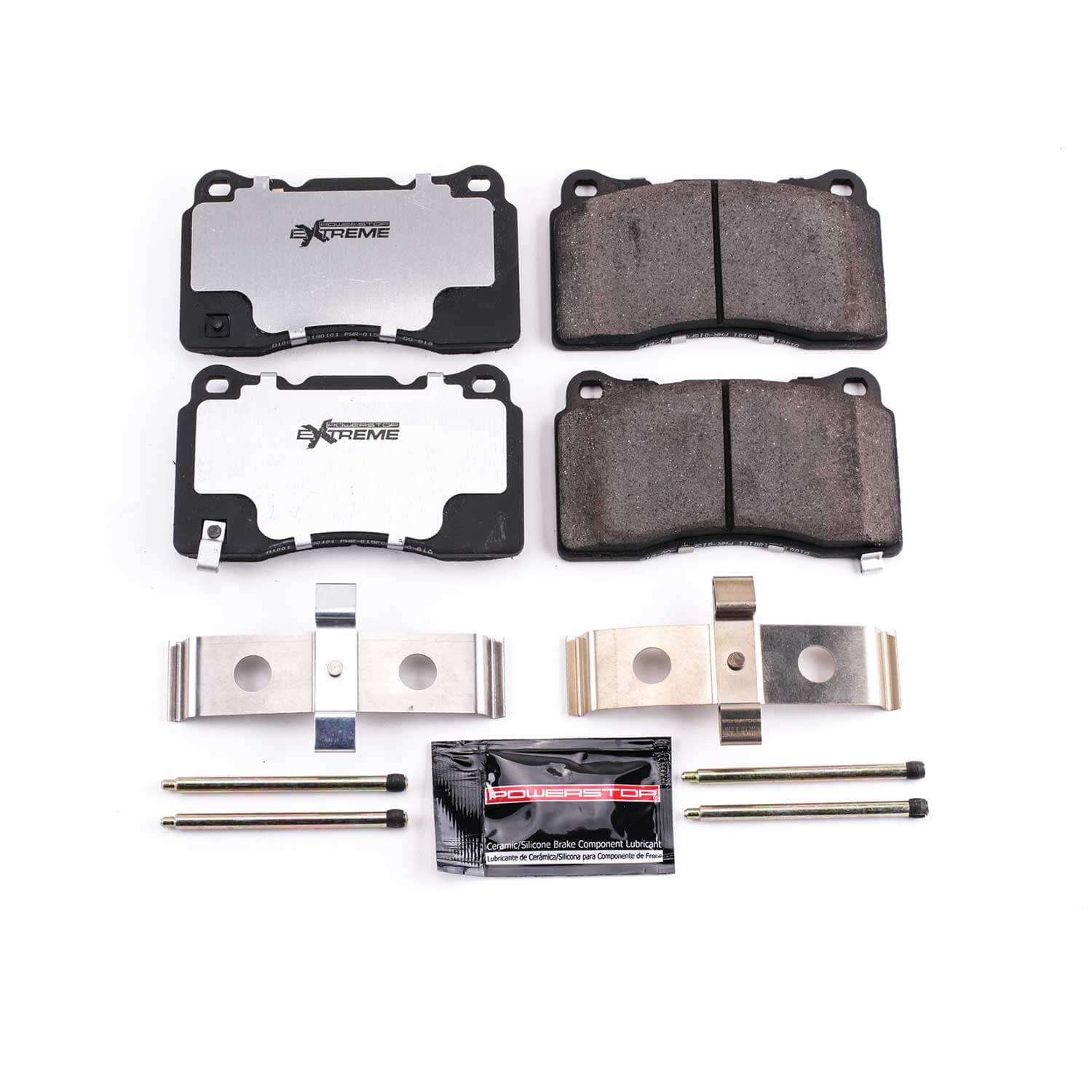 Power Stop Z26-1001 - Z26 Extreme Performance Carbon-Ceramic Brake Pads (Front) vehicle fitment brake part