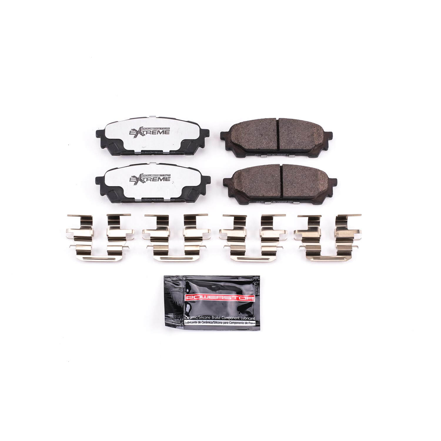 Power Stop Z26-1004 - Z26 Extreme Performance Carbon-Ceramic Brake Pads (Rear) vehicle fitment brake part