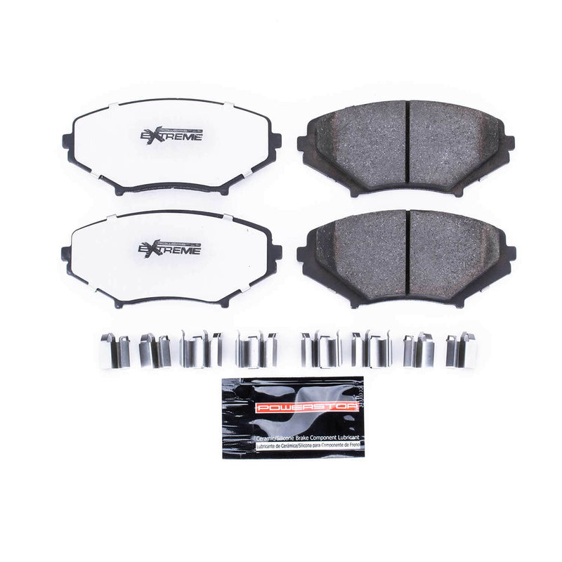 Power Stop Z26-1009 - Z26 Extreme Performance Carbon-Ceramic Brake Pads (Front) vehicle fitment brake part
