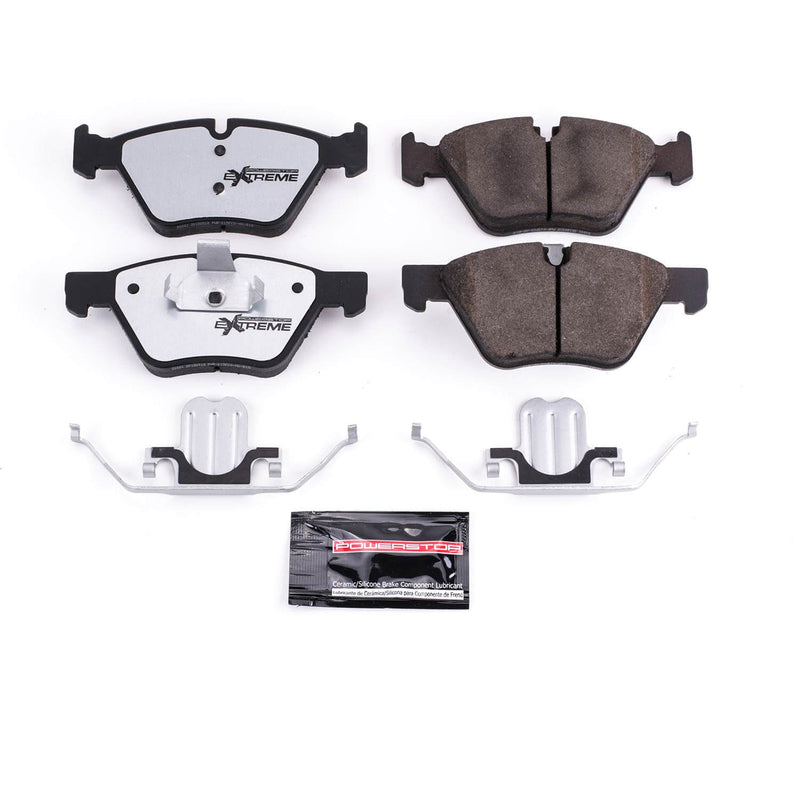 Power Stop Z26-1061 - Z26 Extreme Street Performance Carbon-Fiber/Ceramic Front Brake Pads vehicle fitment brake part