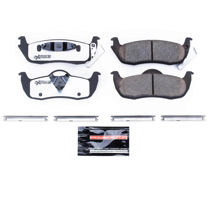 Power Stop Z26-1087 - Z26 Extreme Performance Carbon-Ceramic Brake Pads (Rear) vehicle fitment brake part