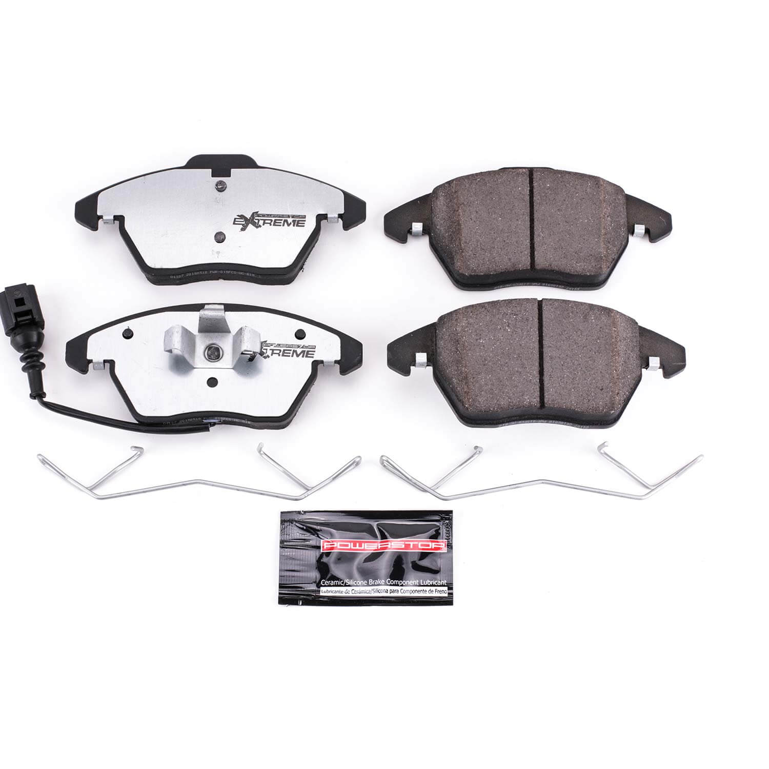 Power Stop Z26-1107 - Z26 Extreme Street Performance Carbon-Fiber/Ceramic Front Brake Pads vehicle fitment brake part