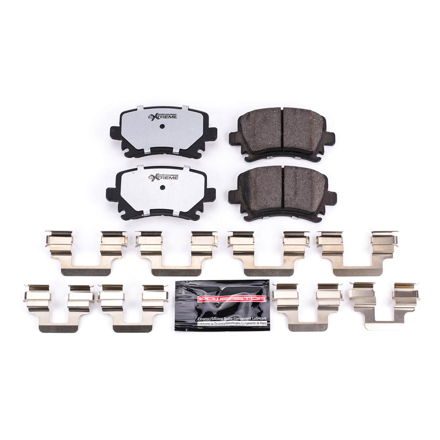 Power Stop Z26-1108 - Z26 Extreme Street Performance Carbon-Fiber/Ceramic Rear Brake Pads vehicle fitment brake part