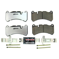 Power Stop Z26-1116 Z26 Extreme Street Performance Carbon Fiber Ceramic Front Brake Pads for 2017-2023 Alfa Romeo Giulia Quadrifoglio product image