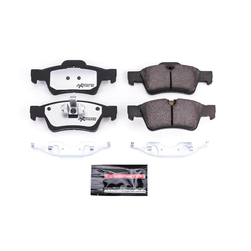 Power Stop Z26-1122 - Z26 Extreme Street Performance Carbon-Fiber/Ceramic Rear Brake Pads vehicle fitment brake part