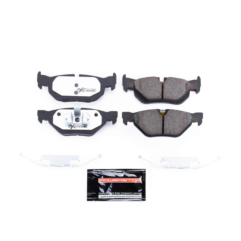 Power Stop Z26-1171 - Z26 Extreme Street Performance Carbon-Fiber/Ceramic Rear Brake Pads vehicle fitment brake part