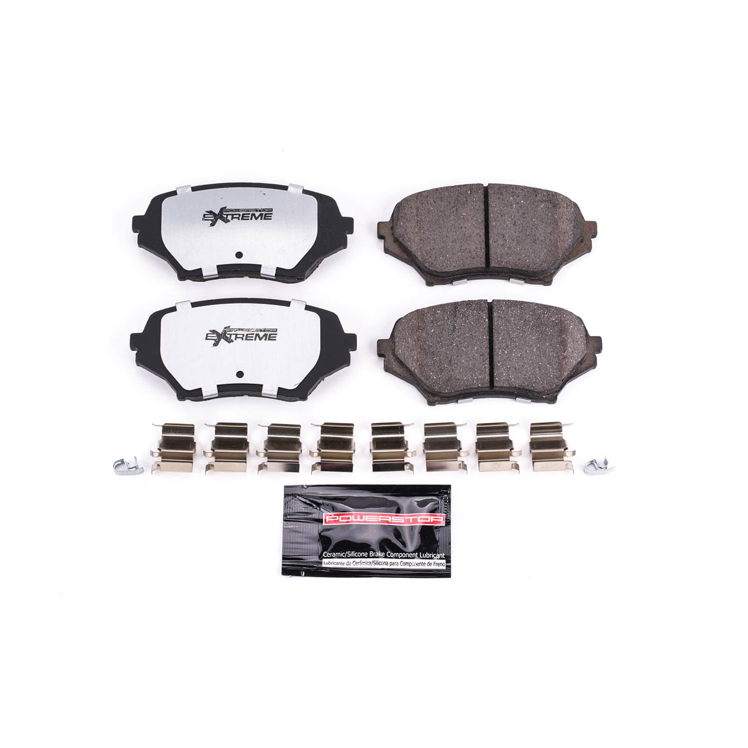 Power Stop Z26-1179 - Z26 Extreme Street Performance Carbon-Fiber/Ceramic Front Brake Pads vehicle fitment brake part