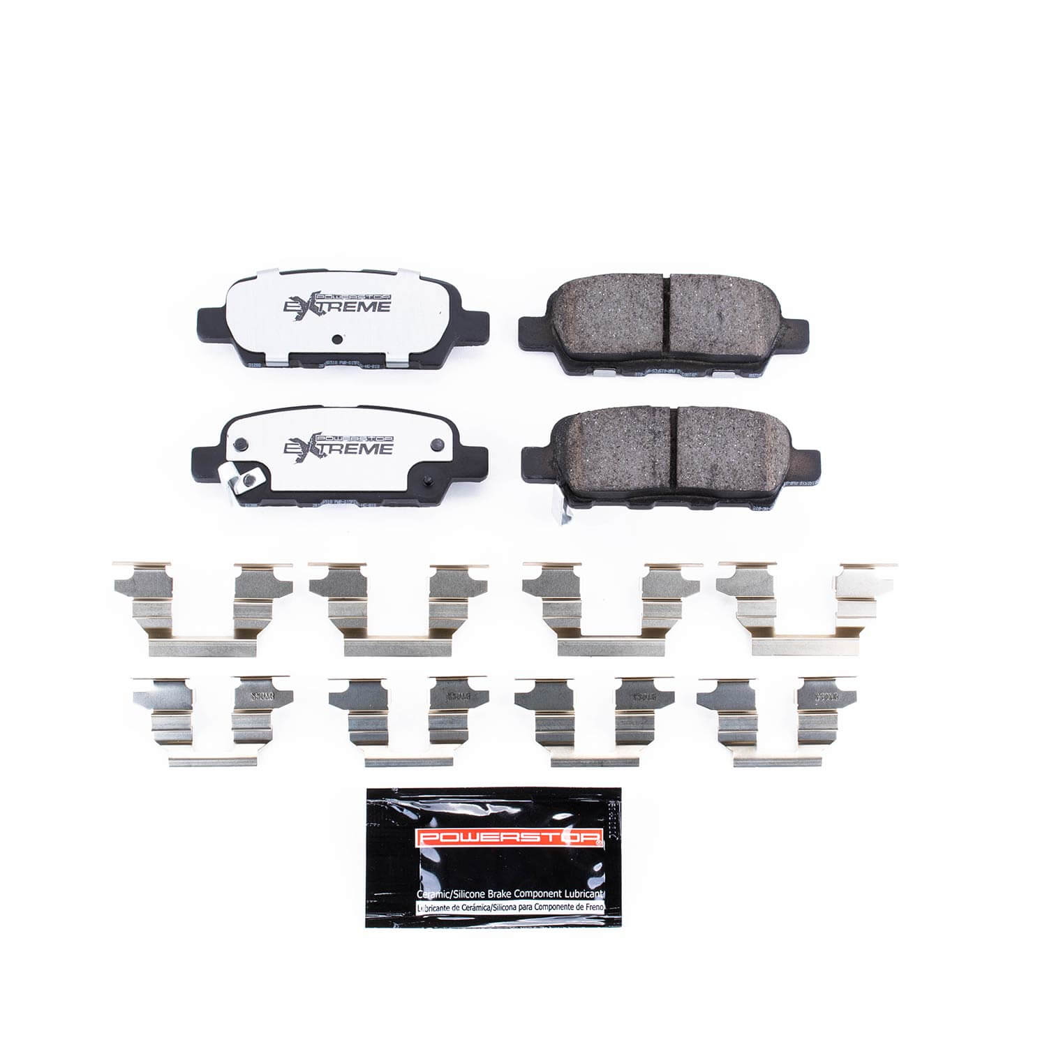 Power Stop Z26-1288 - Z26 Extreme Street Performance Carbon-Fiber/Ceramic Rear Brake Pads vehicle fitment brake part