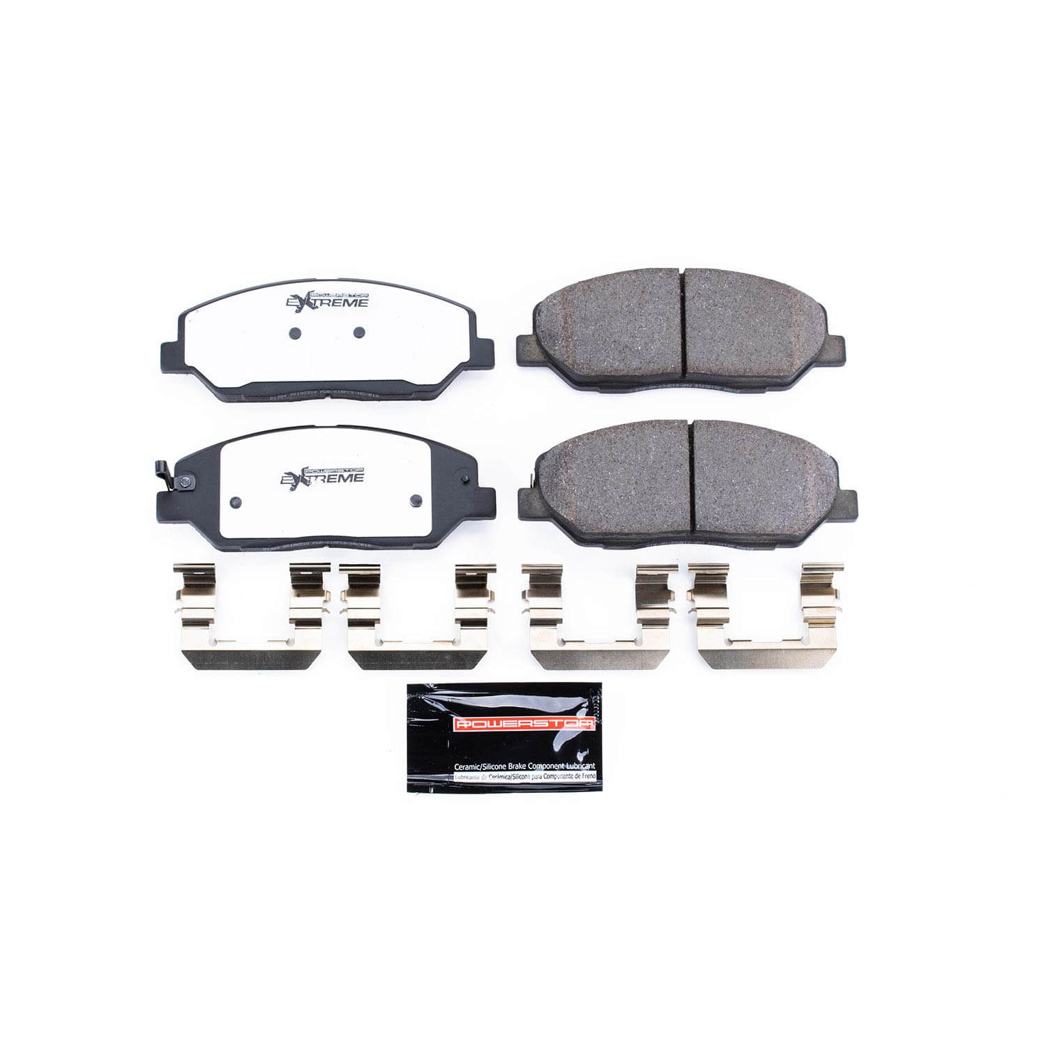 Power Stop Z26-1384 - Z26 Extreme Street Performance Carbon-Fiber/Ceramic Front Brake Pads vehicle fitment brake part