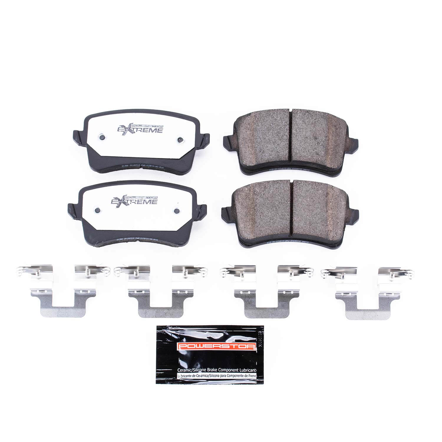 Power Stop Z26-1386 - Z26 Extreme Street Performance Carbon-Fiber/Ceramic Rear Brake Pads vehicle fitment brake part