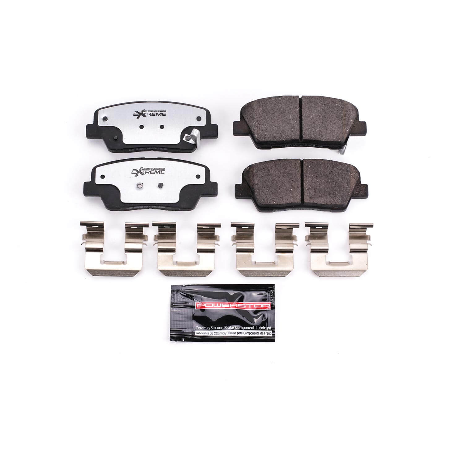 Power Stop Z26-1387 - Z26 Extreme Street Performance Carbon-Fiber/Ceramic Rear Brake Pads vehicle fitment brake part