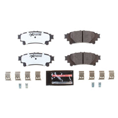 Power Stop Z26-1391A Z26 Extreme Street Performance Carbon Fiber Ceramic Rear Brake Pads for 2017 Lexus GS Turbo Base, F Sport product image