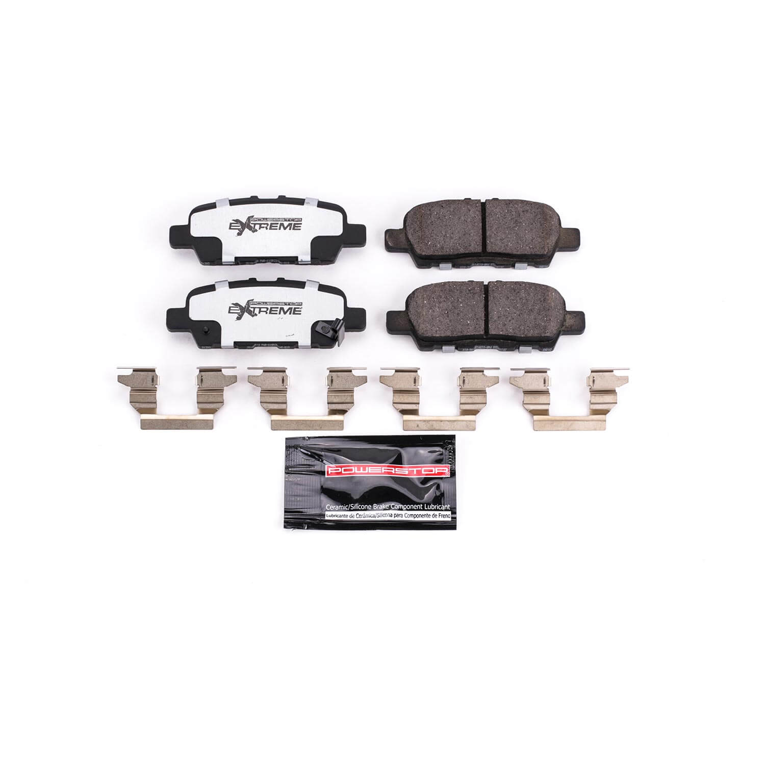 Power Stop Z26-1393 - Z26 Extreme Street Performance Carbon-Fiber/Ceramic Rear Brake Pads vehicle fitment brake part