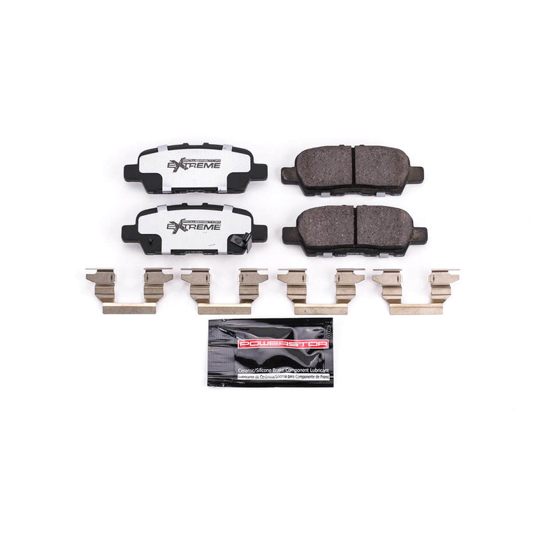 Power Stop Z26-1393 - Z26 Extreme Street Performance Carbon-Fiber/Ceramic Rear Brake Pads vehicle fitment brake part