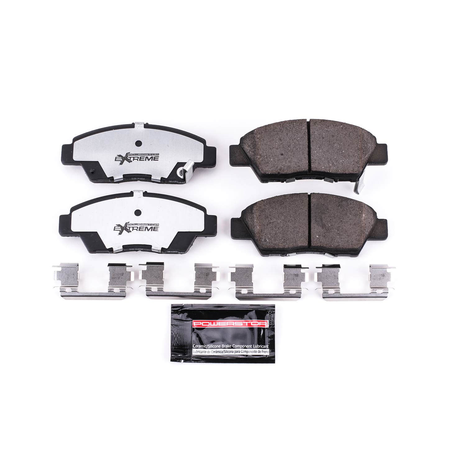 Power Stop Z26-1394 - Z26 Extreme Street Performance Carbon-Fiber/Ceramic Front Brake Pads vehicle fitment brake part