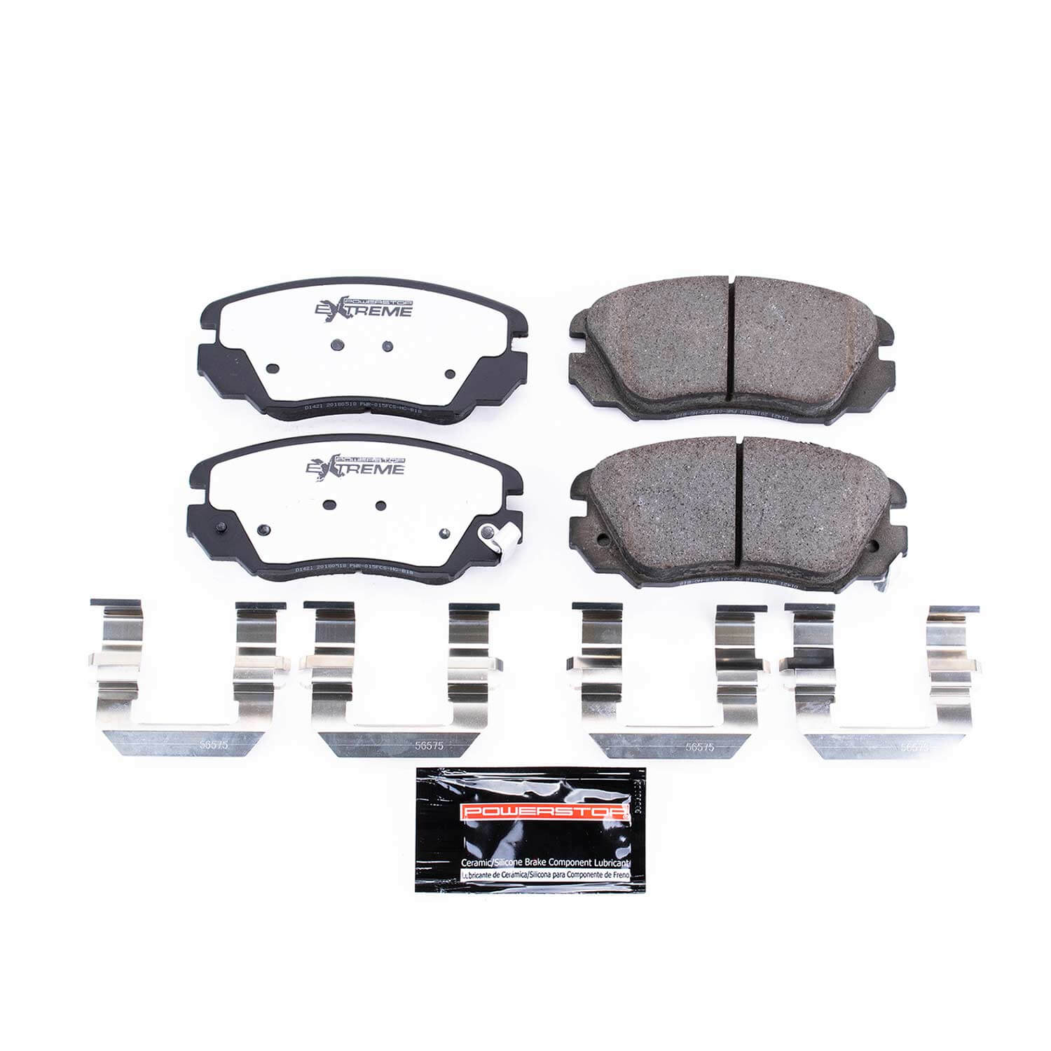 Power Stop Z26-1421 - Z26 Extreme Street Performance Carbon-Fiber/Ceramic Front Brake Pads vehicle fitment brake part