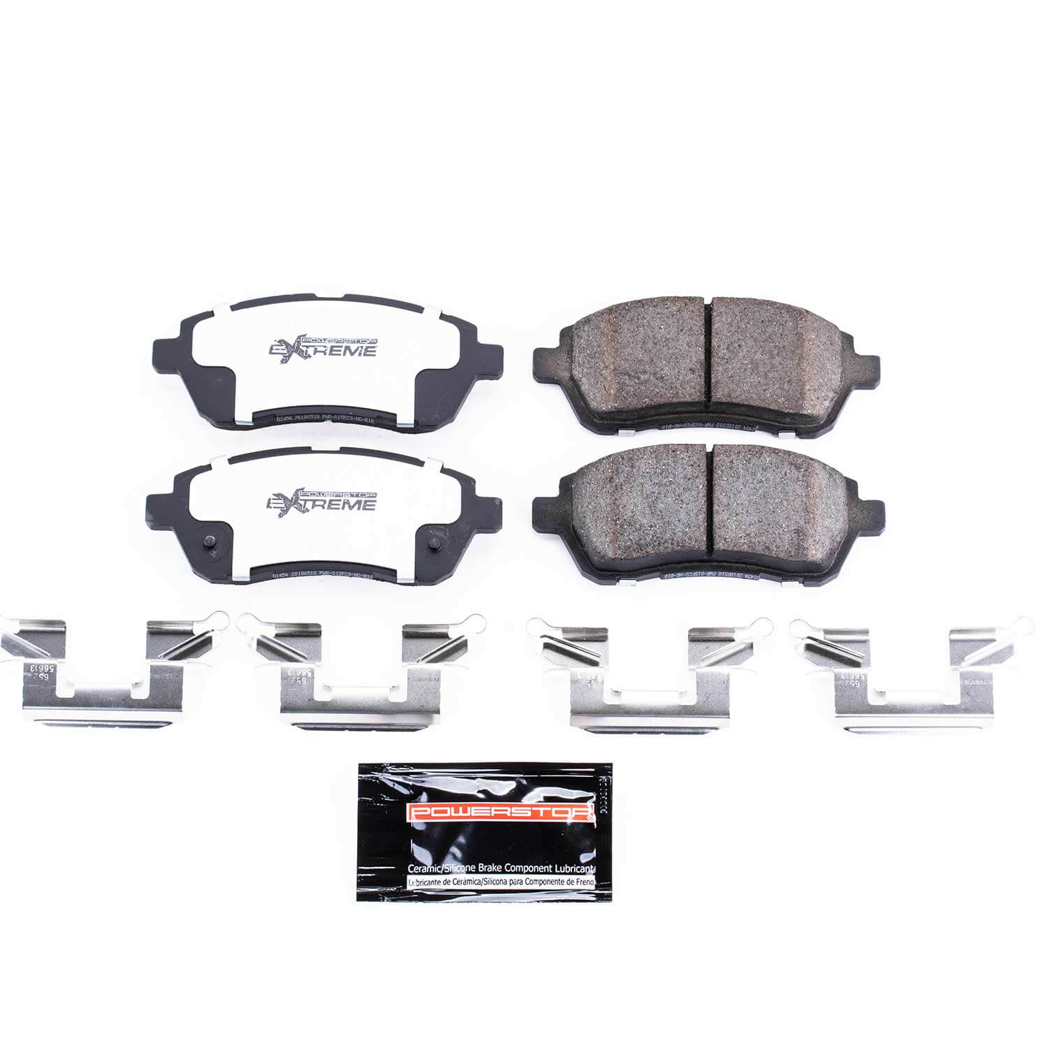Power Stop Z26-1454 - Z26 Extreme Street Performance Carbon-Fiber/Ceramic Front Brake Pads vehicle fitment brake part
