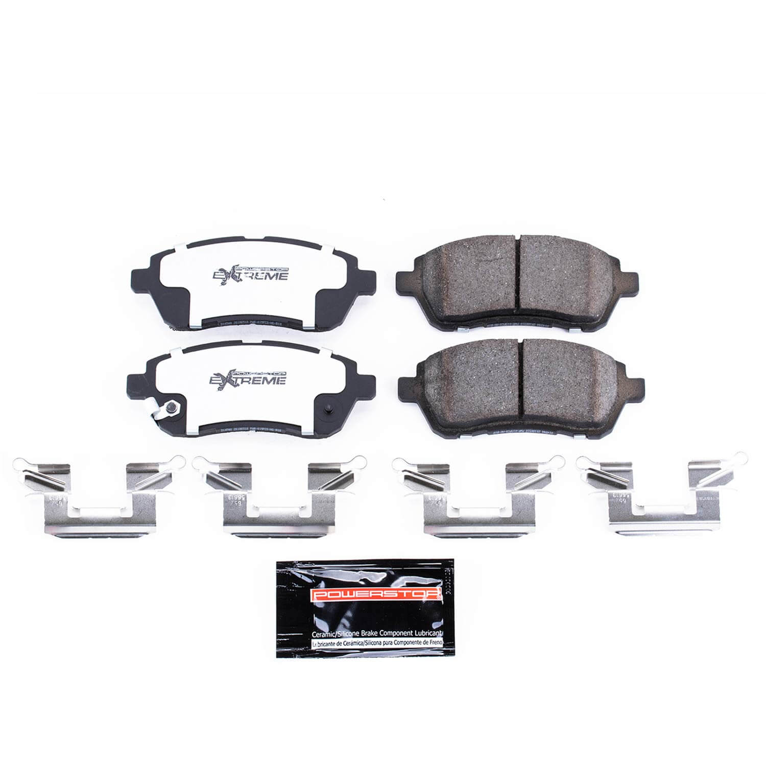 Power Stop Z26-1454A - Z26 Extreme Street Performance Carbon-Fiber/Ceramic Front Brake Pads vehicle fitment brake part