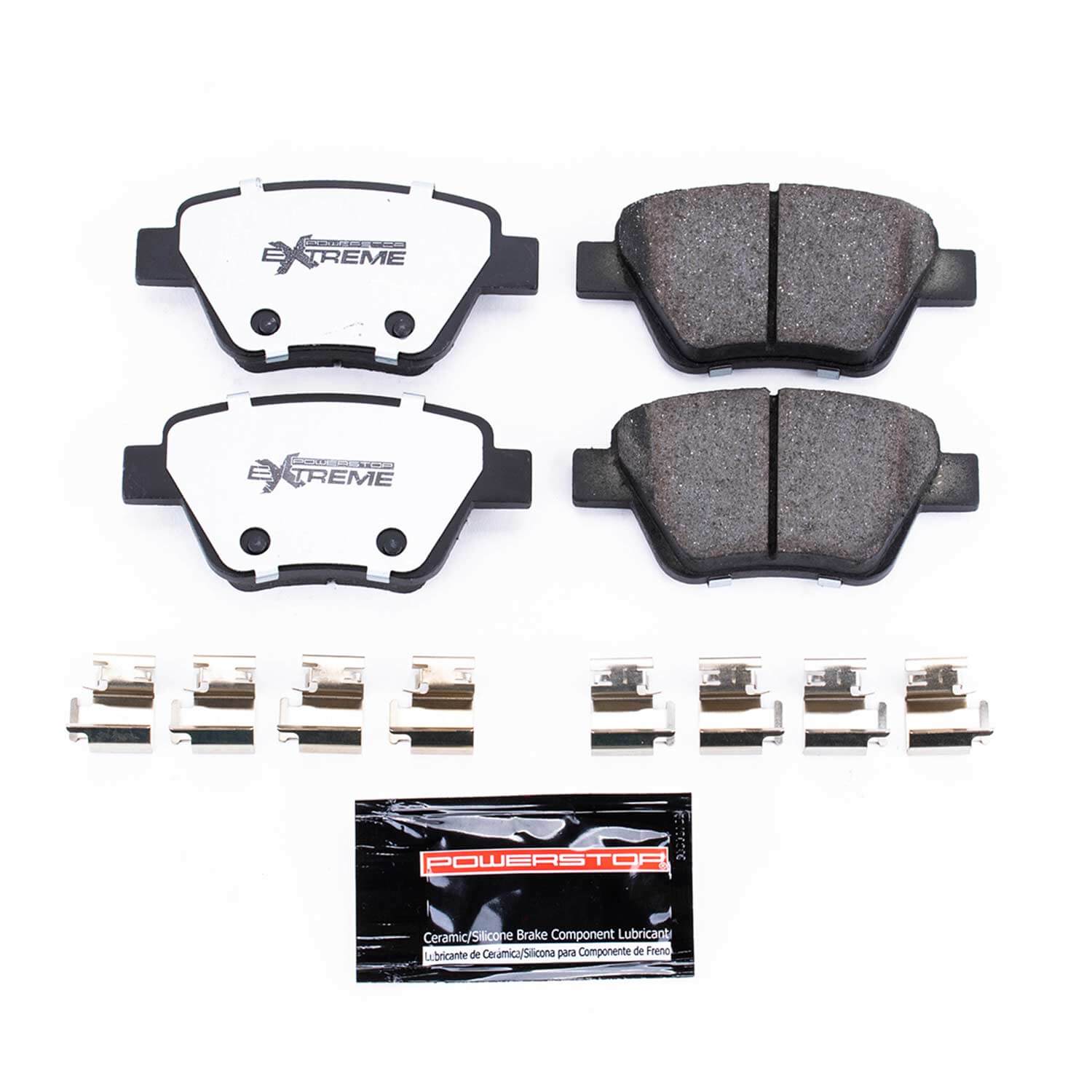 Power Stop Z26-1456 - Z26 Extreme Street Performance Carbon-Fiber/Ceramic Rear Brake Pads vehicle fitment brake part