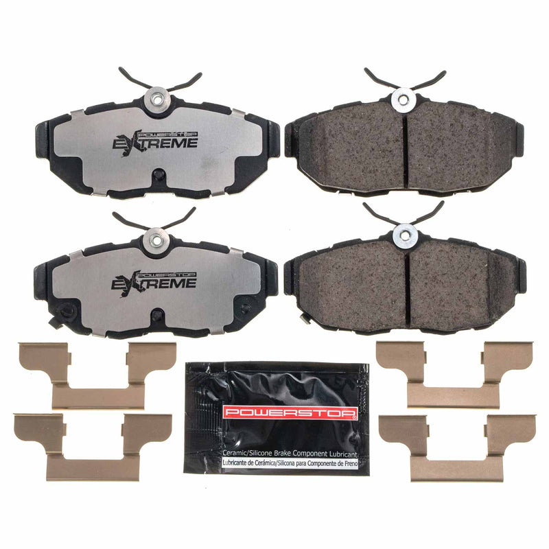 Power Stop Z26-1465 - Z26 Extreme Performance Carbon-Ceramic Brake Pads (Rear) vehicle fitment brake part