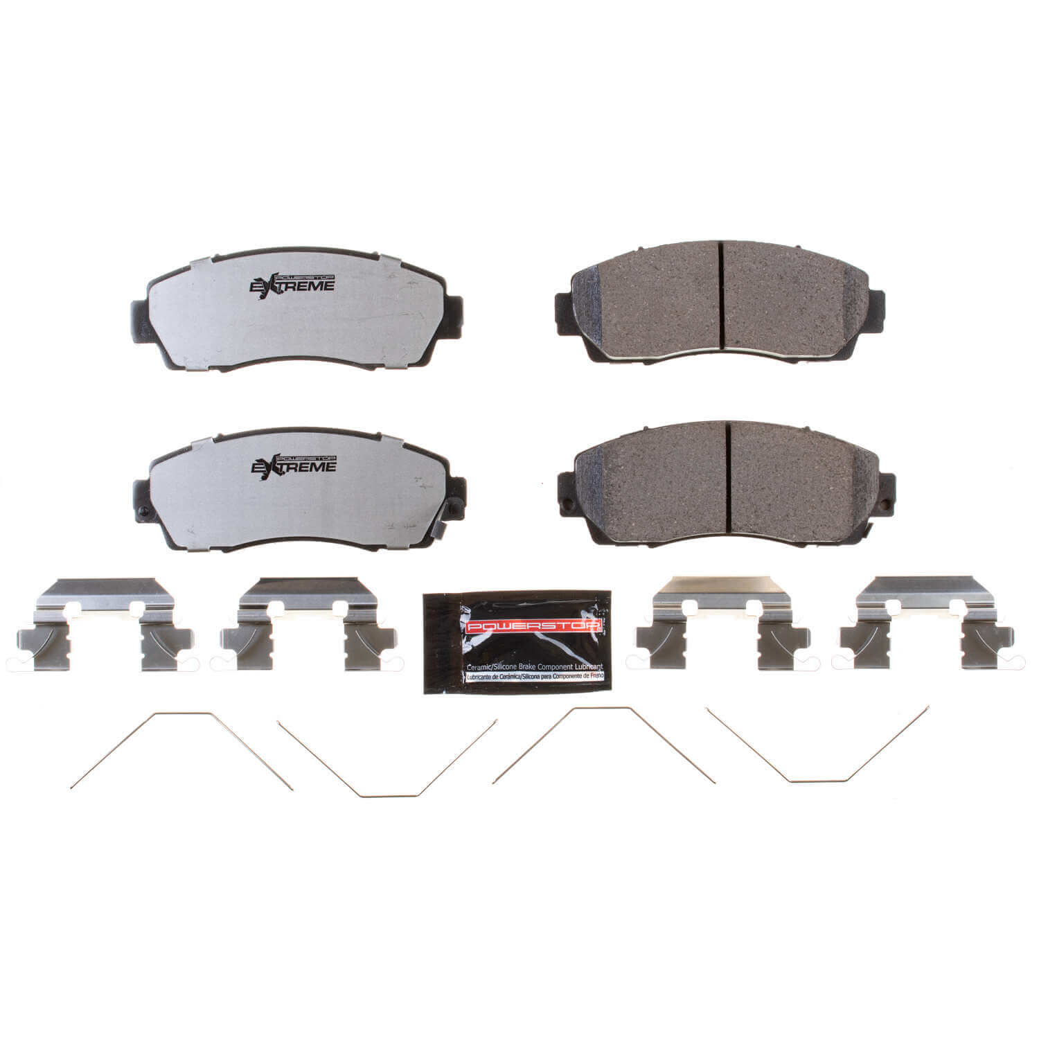 Power Stop Z26-1521 - Z26 Extreme Street Performance Carbon-Fiber/Ceramic Front Brake Pads vehicle fitment brake part