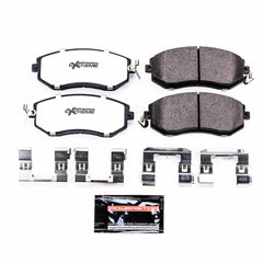 Power Stop Z26-1539 - Z26 Extreme Street Performance Carbon-Fiber/Ceramic Front Brake Pads vehicle fitment brake part