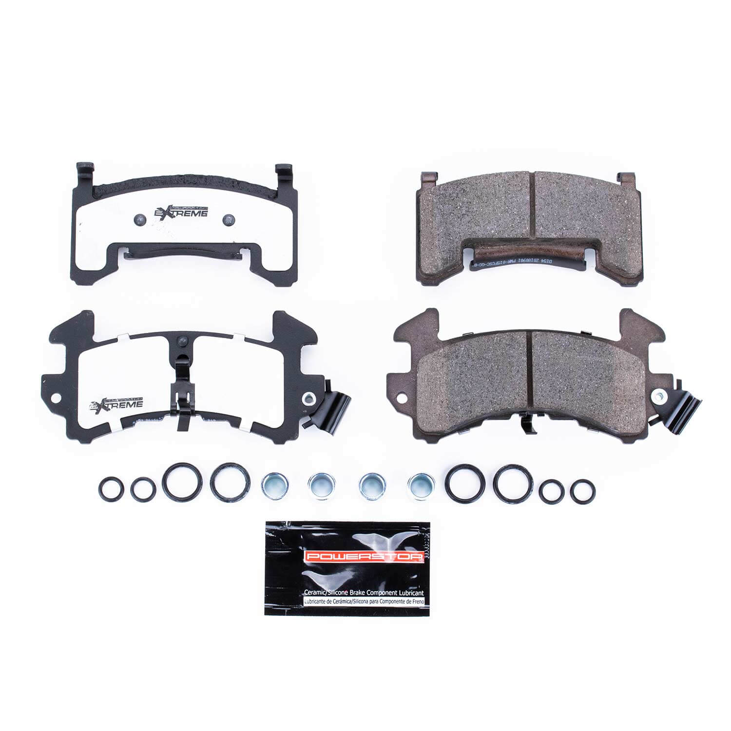 Power Stop Z26-154 - Z26 Extreme Performance Carbon-Ceramic Brake Pads (Rear) vehicle fitment brake part