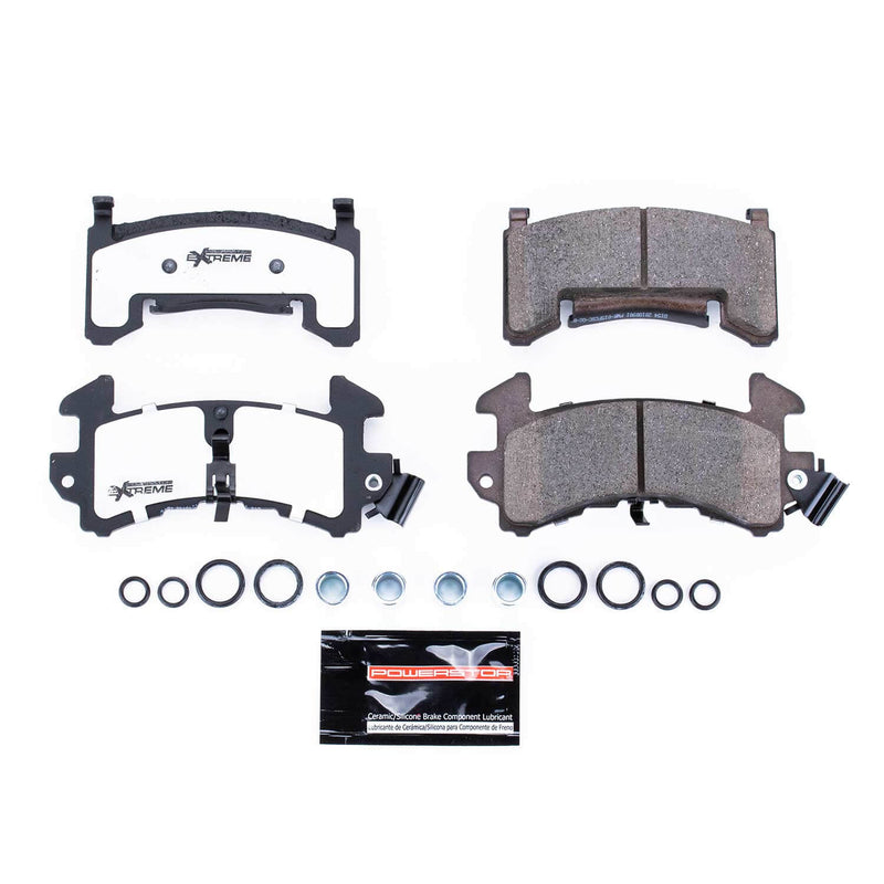 Power Stop Z26-154 - Z26 Extreme Performance Carbon-Ceramic Brake Pads (Rear) vehicle fitment brake part