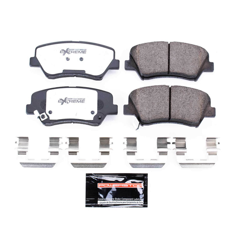 Power Stop Z26-1543 - Z26 Extreme Street Performance Carbon-Fiber/Ceramic Front Brake Pads vehicle fitment brake part