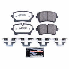 Power Stop Z26-1547 Z26 Extreme Street Performance Carbon-Fiber/Ceramic Rear Brake Pads for 2012-2015 Audi A6 Premium, Premium Plus product image
