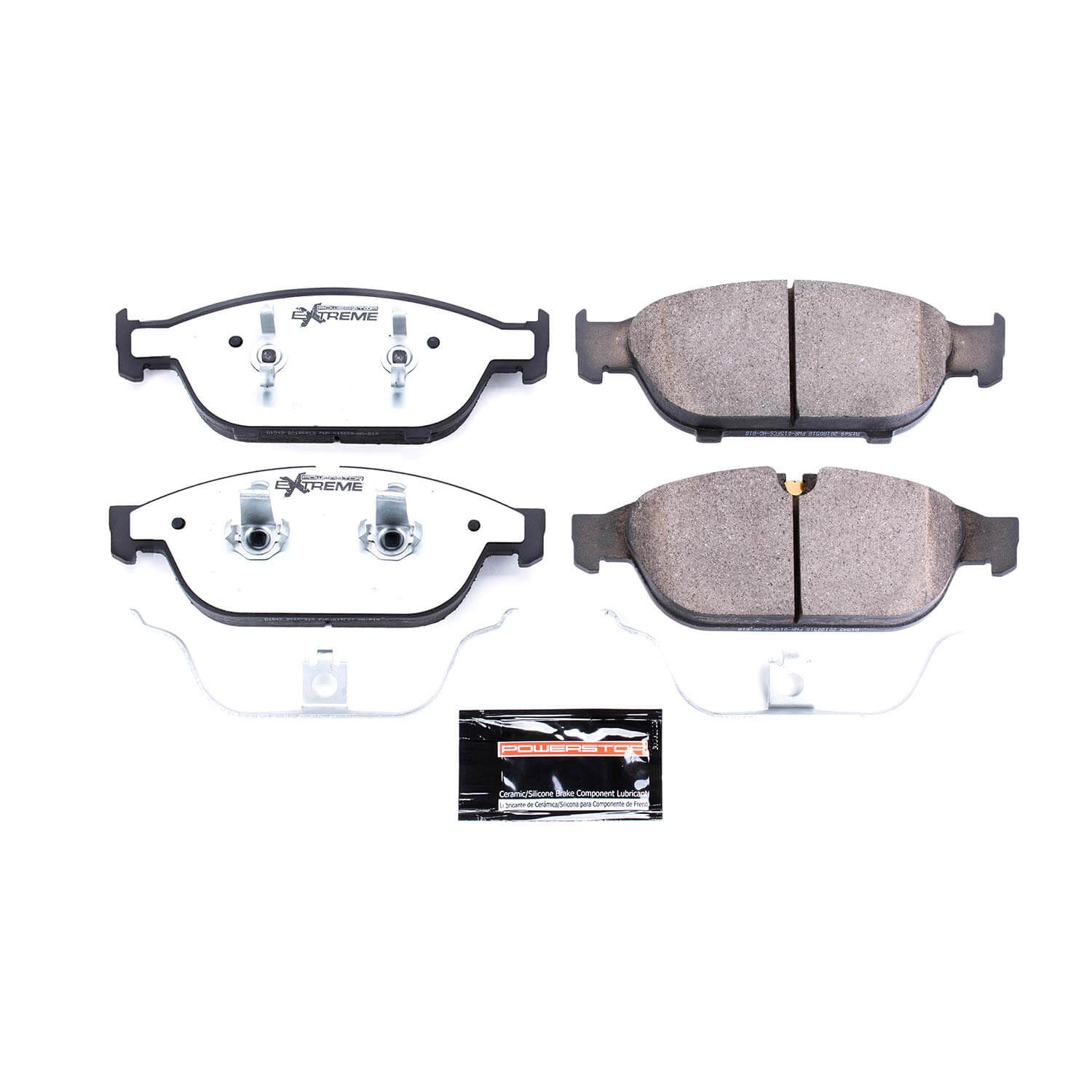 Power Stop Z26-1549 - Z26 Extreme Street Performance Carbon-Fiber/Ceramic Front Brake Pads vehicle fitment brake part