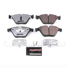Power Stop Z26-1597 Z26 Extreme Street Performance Carbon-Fiber/Ceramic Front Brake Pads for 2014-2016 BMW 528I Base product image