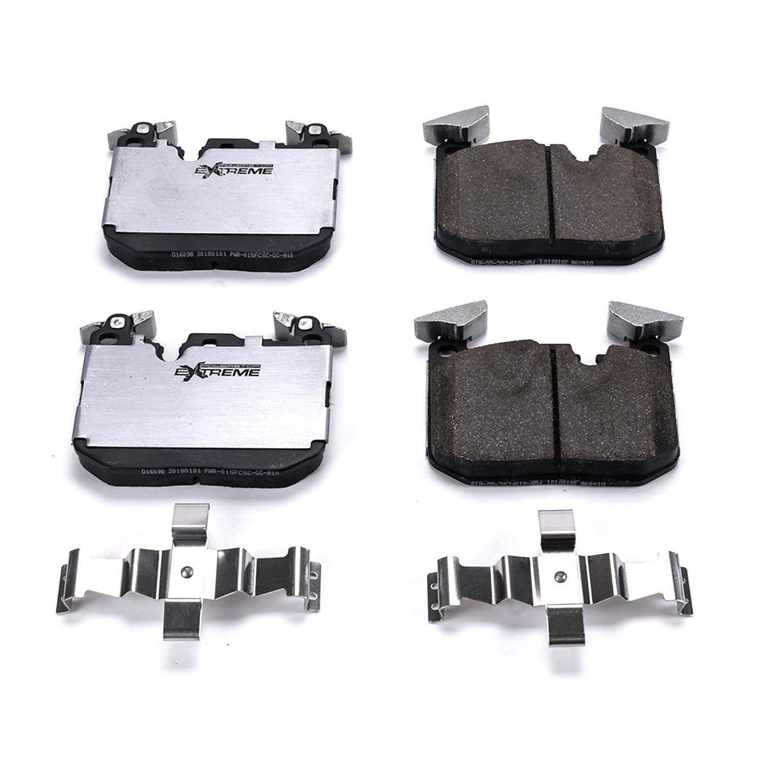Power Stop Z26-1609B - Z26 Extreme Street Performance Carbon-Fiber Ceramic Front Brake Pads vehicle fitment brake part