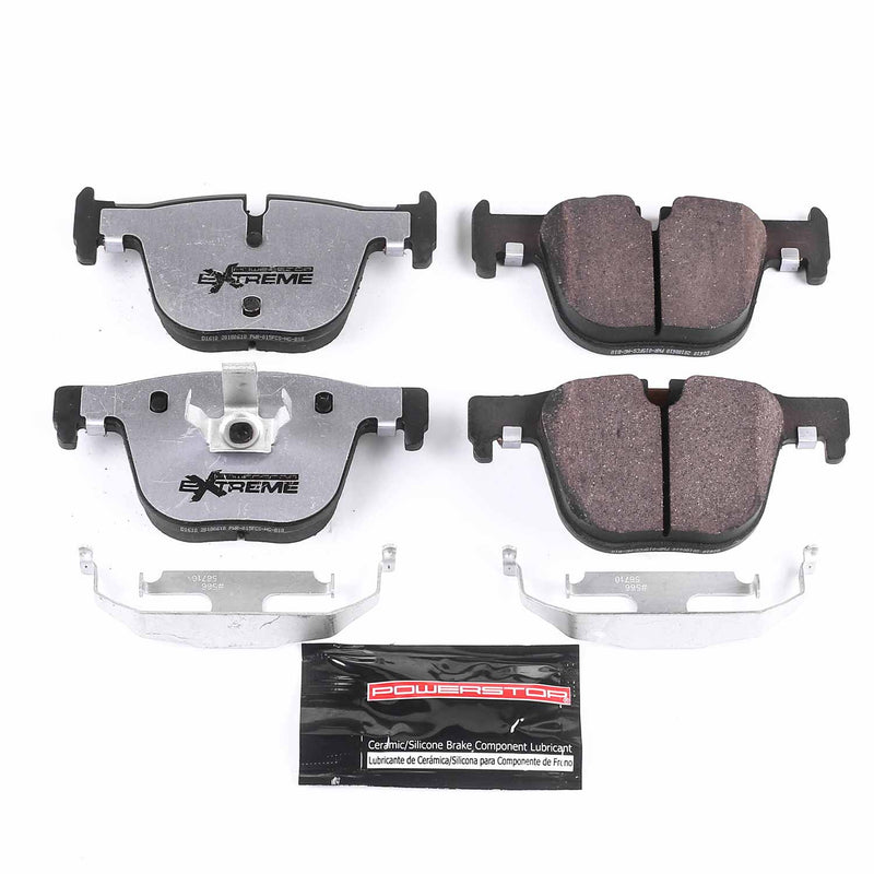 Power Stop Z26-1610 - Z26 Extreme Street Performance Carbon-Fiber/Ceramic Rear Brake Pads vehicle fitment brake part