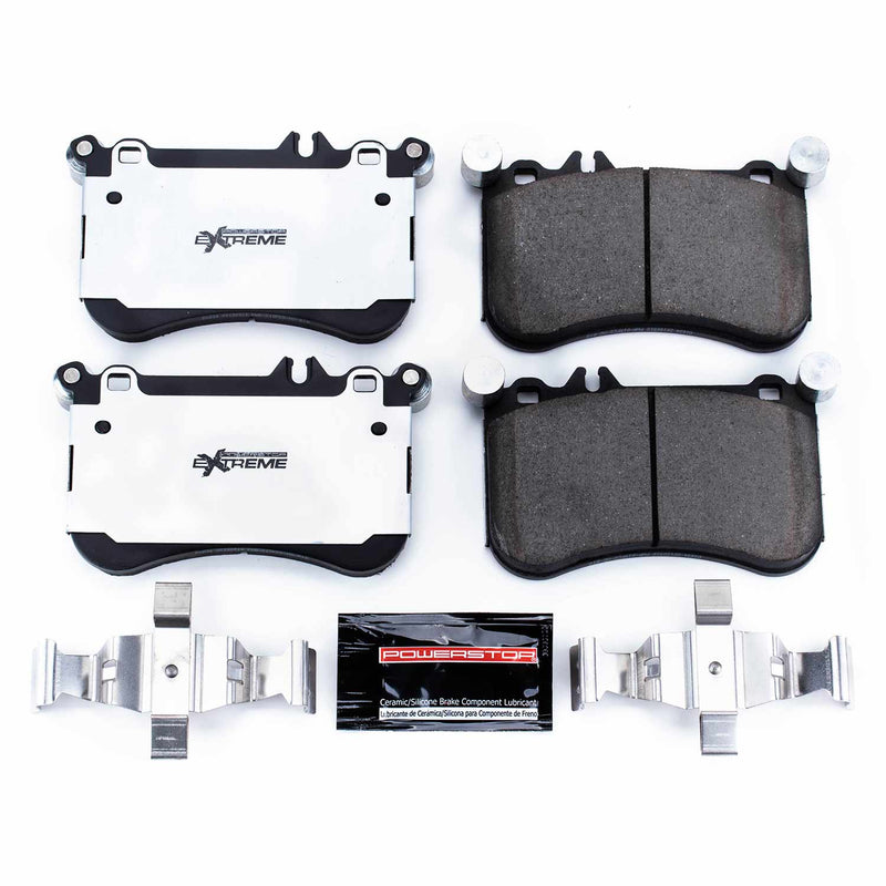Power Stop Z26-1634 - Z26 Extreme Street Performance Carbon-Fiber/Ceramic Front Brake Pads vehicle fitment brake part