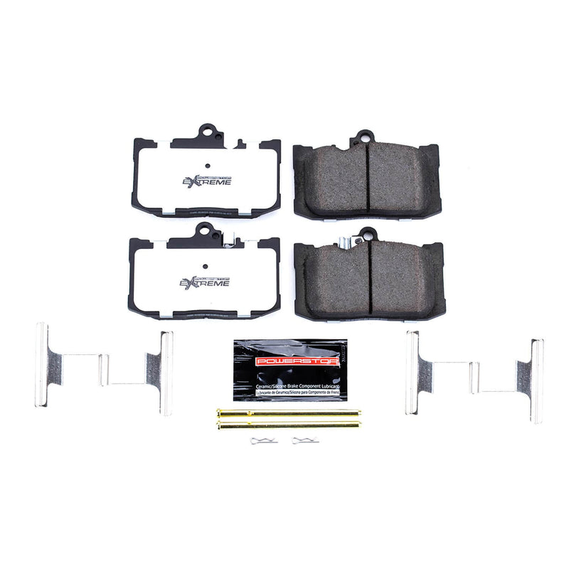Power Stop Z26-1686 - Z26 Extreme Street Performance Carbon-Fiber/Ceramic Front Brake Pads vehicle fitment brake part