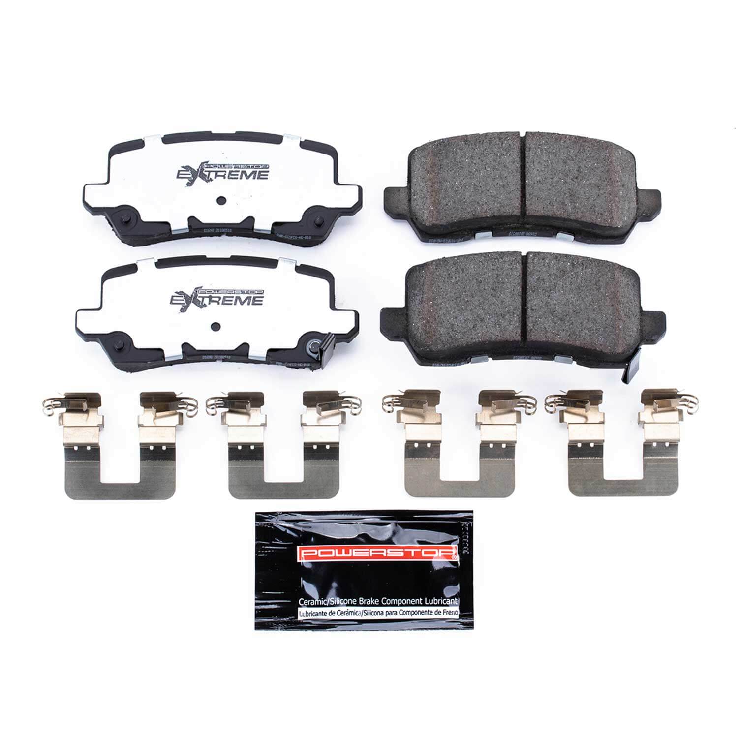 Power Stop Z26-1698 - Z26 Extreme Street Performance Carbon-Fiber/Ceramic Rear Brake Pads vehicle fitment brake part