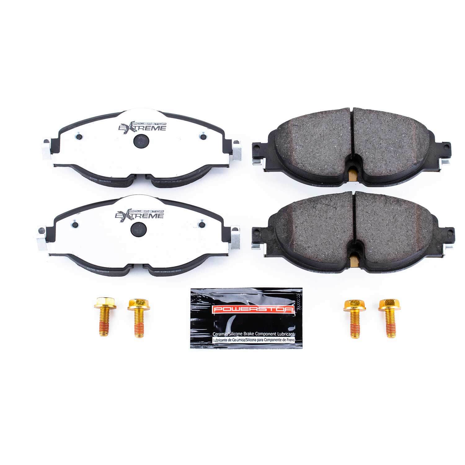 Power Stop Z26-1760 - Z26 Extreme Street Performance Carbon-Fiber/Ceramic Front Brake Pads vehicle fitment brake part