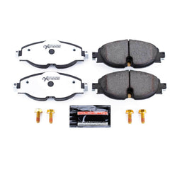 Power Stop Z26-1760 - Z26 Extreme Street Performance Carbon-Fiber/Ceramic Front Brake Pads vehicle fitment brake part