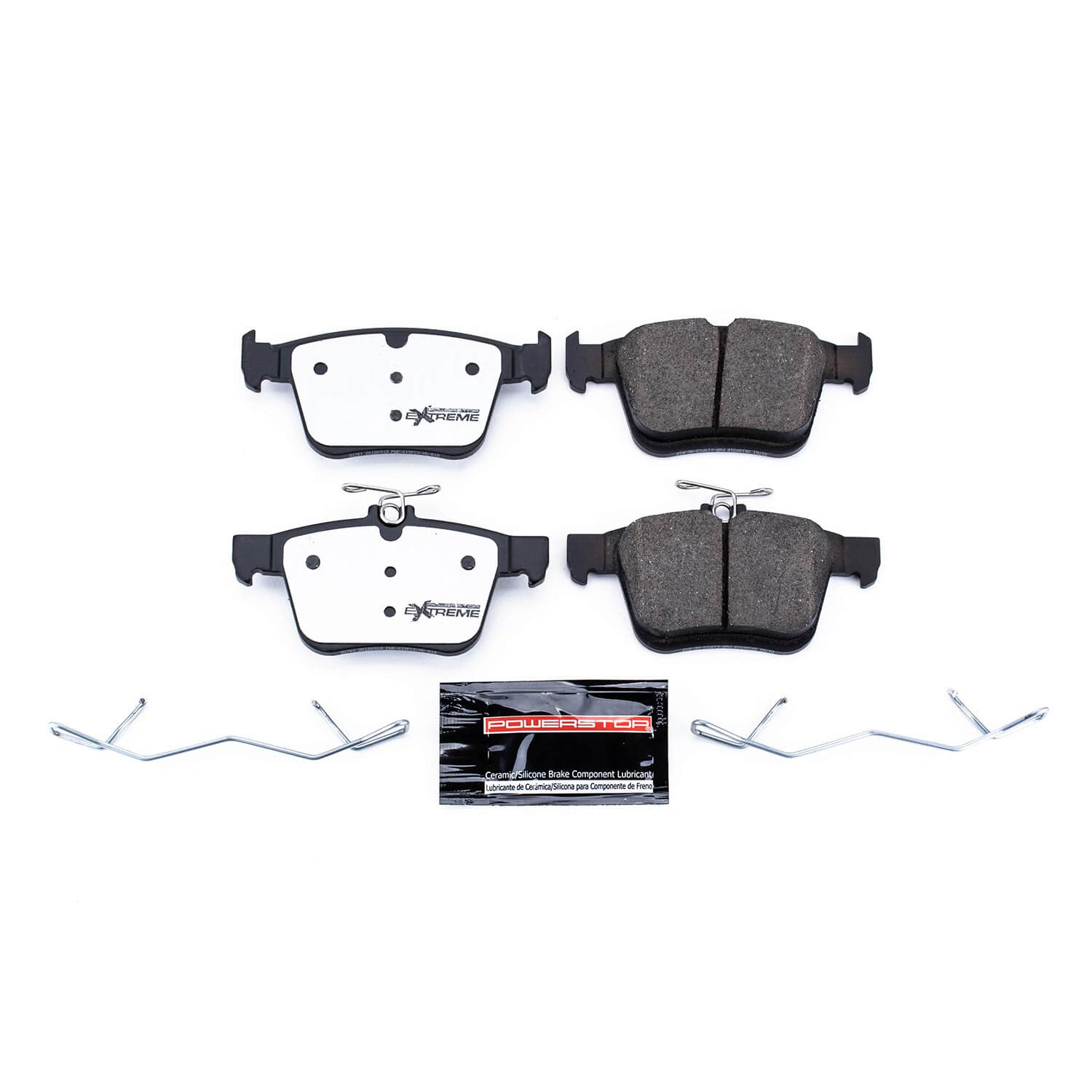 Power Stop Z26-1761 - Z26 Extreme Street Performance Carbon-Fiber/Ceramic Rear Brake Pads vehicle fitment brake part