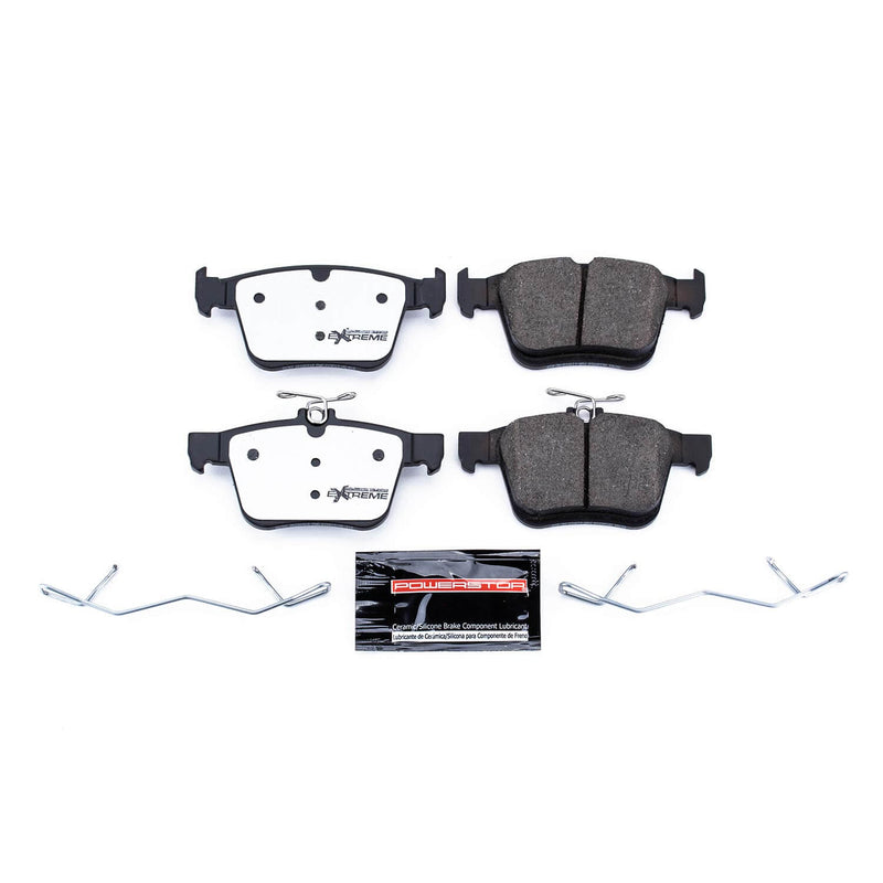 Power Stop Z26-1761 - Z26 Extreme Street Performance Carbon-Fiber/Ceramic Rear Brake Pads vehicle fitment brake part